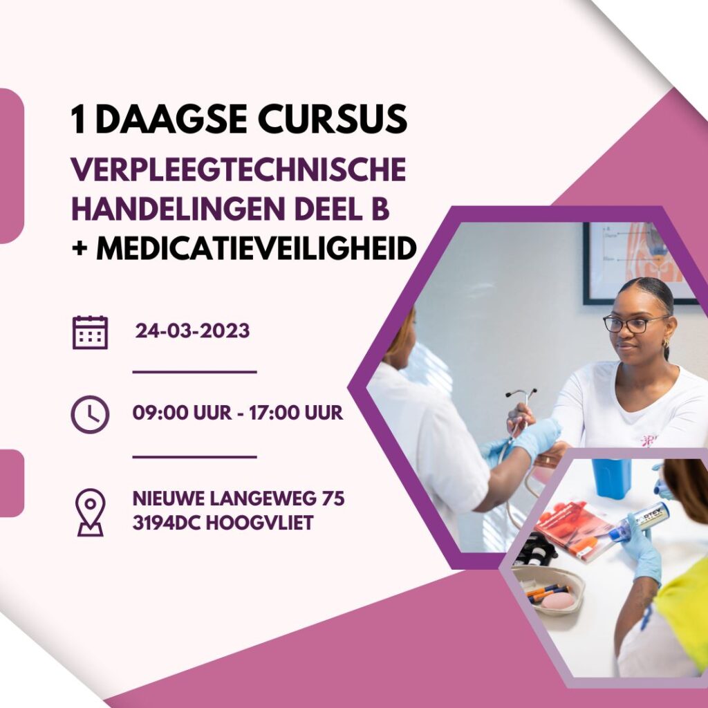 Eendaagse Cursus VPT B En Medicatieveiligheid - 24 Maart 2023 - Rejoice ...